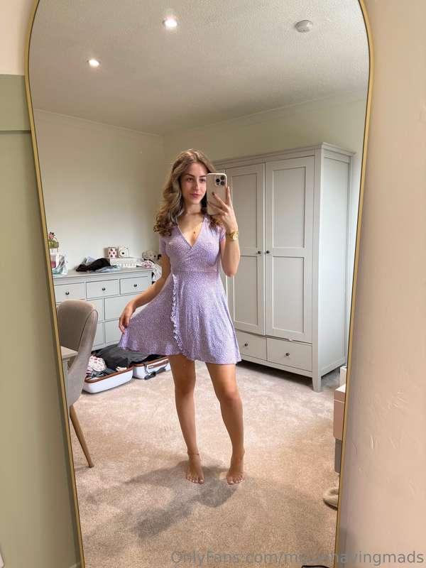 I just love sundress and no panty weather! I am very excited..