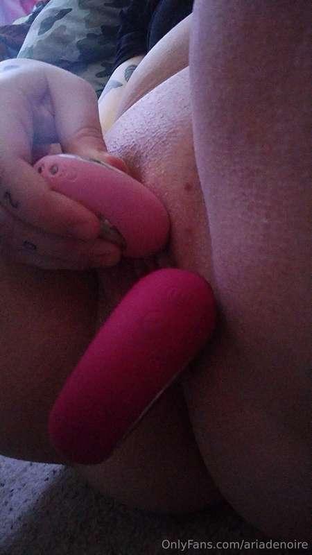 Wanna see what my two favorite toys can do to me? There migh..