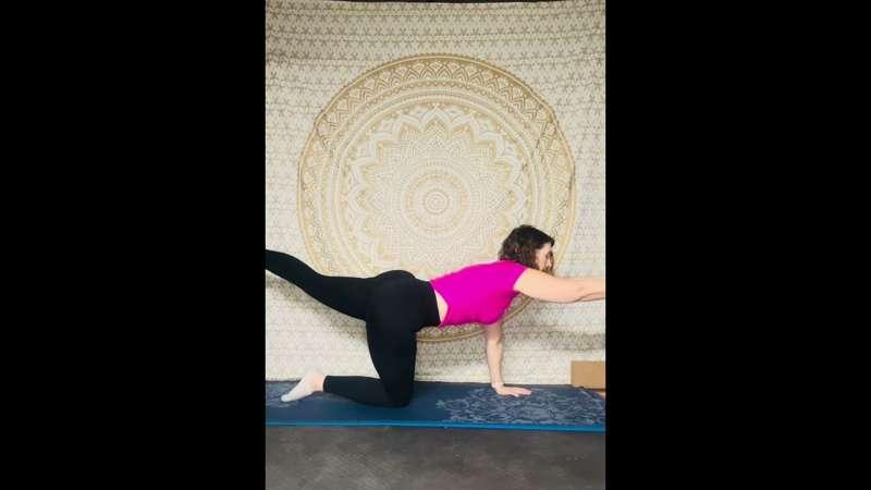 Full length: Shoulder opening and strengthening flow