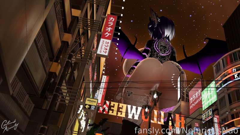 Oh? Hehe well it is much too late now. Now this whole city gets to worship my giant ass.

photos by @ContainedAnimosity 



----
#giantess #sizekink #growth #mommy