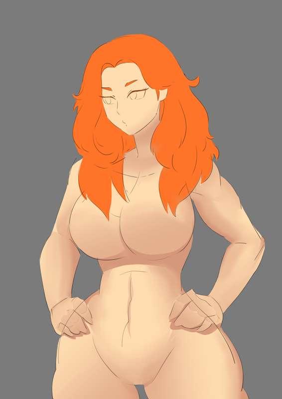 Annie B.A. (before afro)