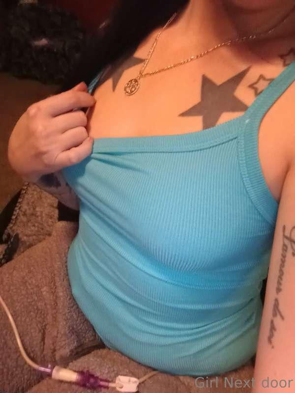 My nipples are always so hard 😳 want to see 🙈 tip here and I..