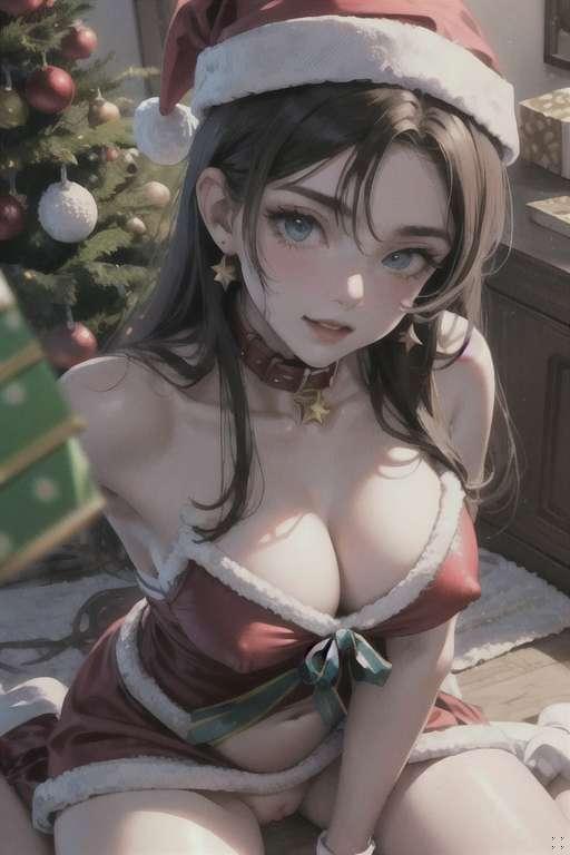 MERRY XXXMAS CUPCAKES! '' Want to open your gift? ''