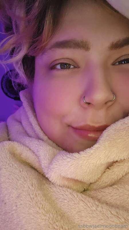Just finished my nightly skincare routine and wanted to pop ..