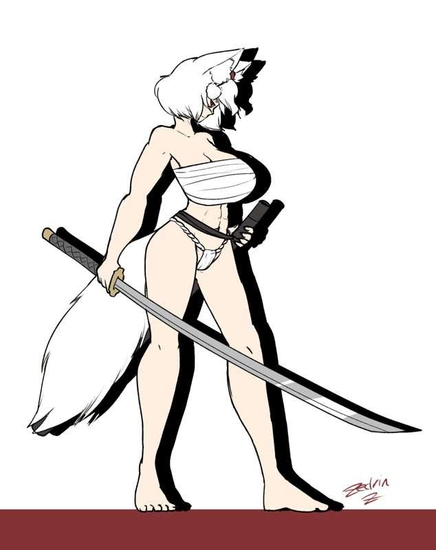 [sfw] Momiji Samurai