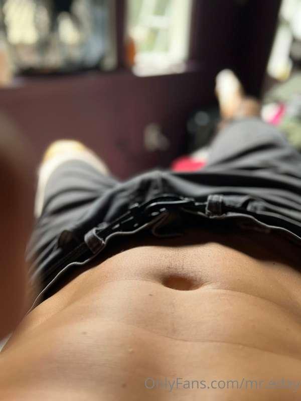 What’s under there?  No underwear😉