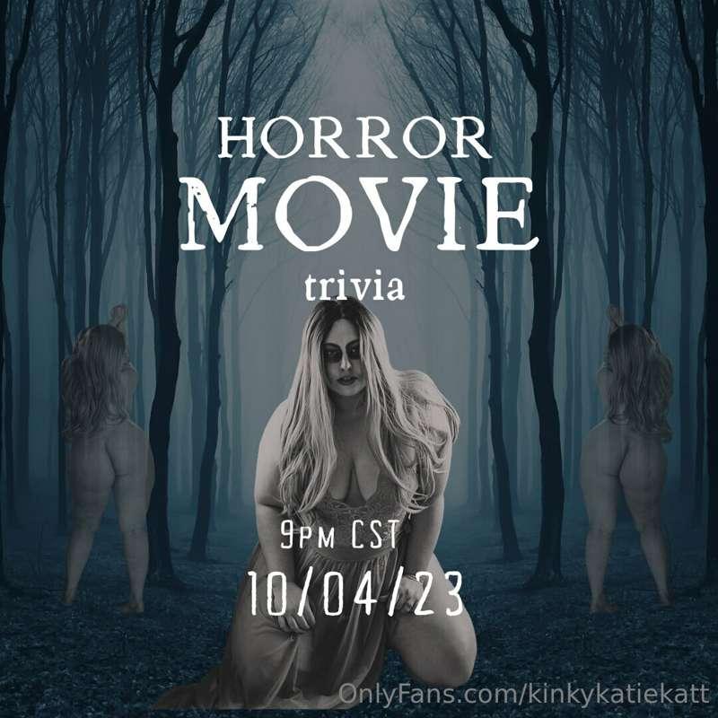 Join me this Wednesday on LIVE at 9pm CST for some horror mo..