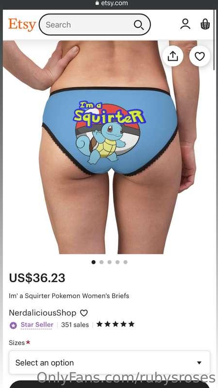 Omg I absolutely must have this matching T shirt and panties..