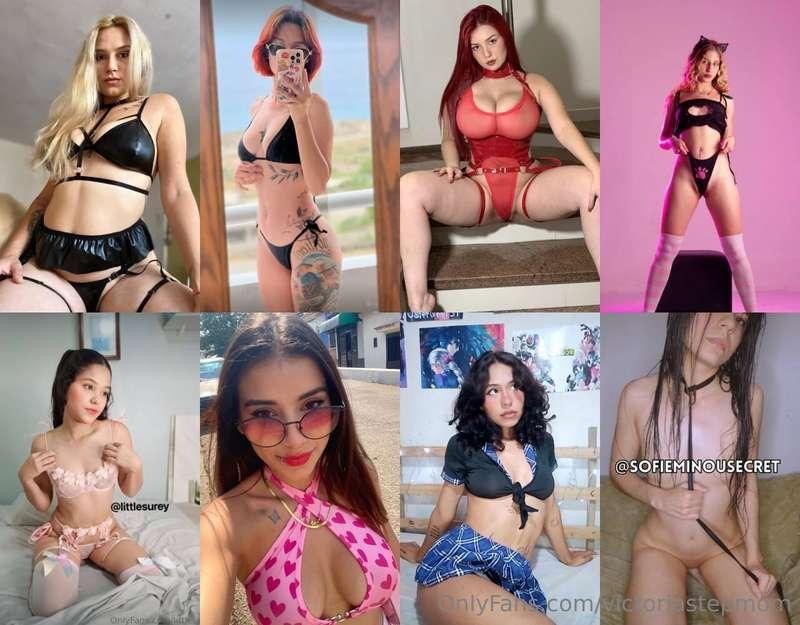💞 @TamaraLove 💞❤️ @melindadare ❤️💋 @gabythicc 💋😈 @melissabae..