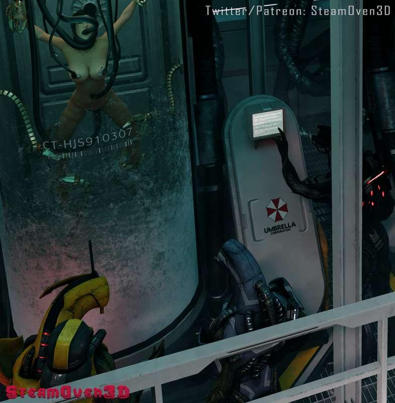 Lara Croft captured by aliens and experimented on (BONUS)