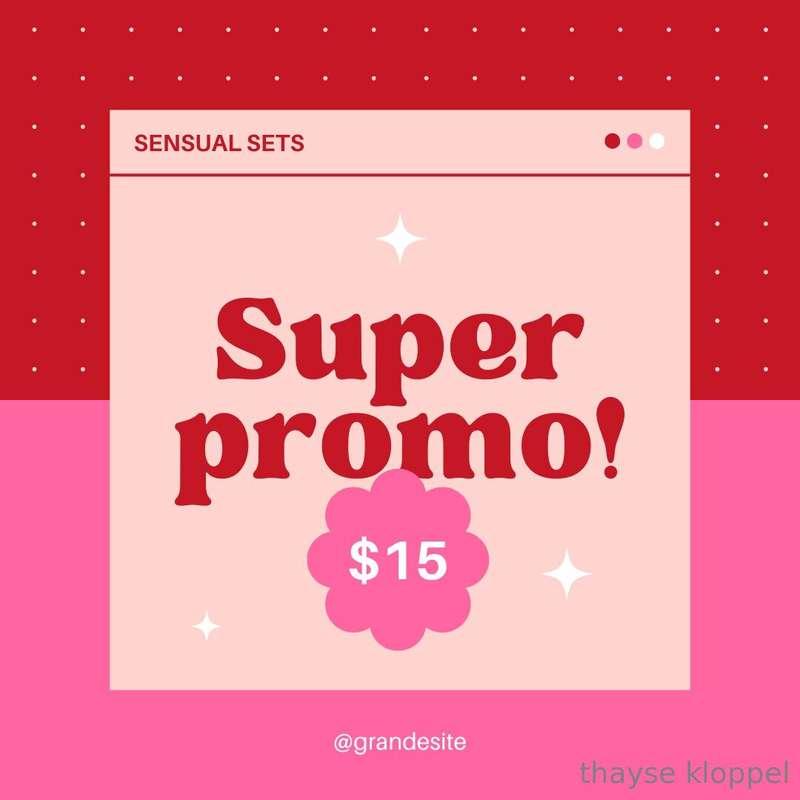 HUGE SALE 🥰only today, all my sensual sets are $15 each! tip..
