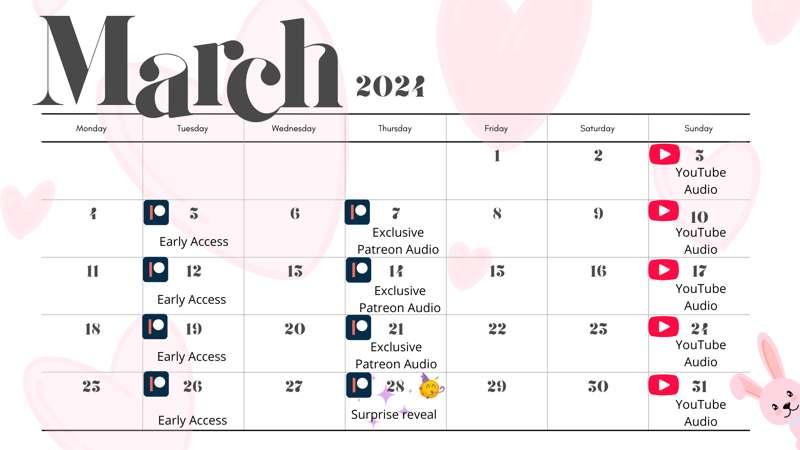 March Calendar