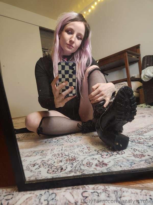 what if I stepped on your worthless cock?