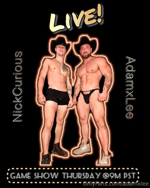 🚨****LIVE SHOW ANNOUNCEMENT****🚨  Tune in for another night ..
