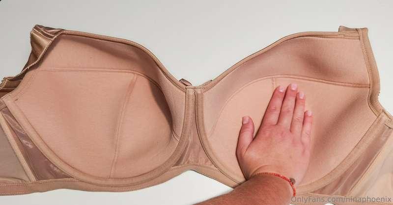 Another bra got small. 🙈Sold to a lucky fan. 💕