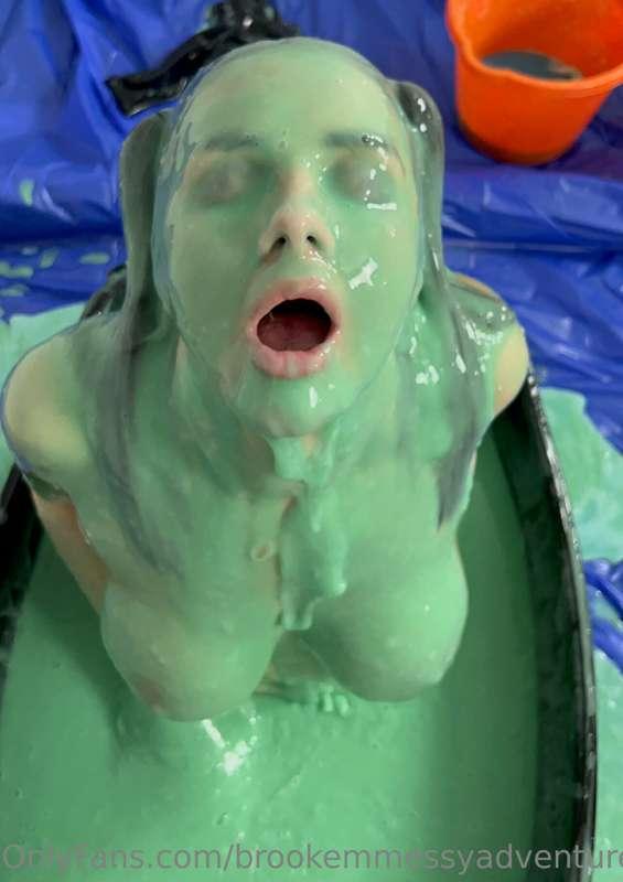 I’m kneeling in front of you in a bath full of Gunge, I’m co..