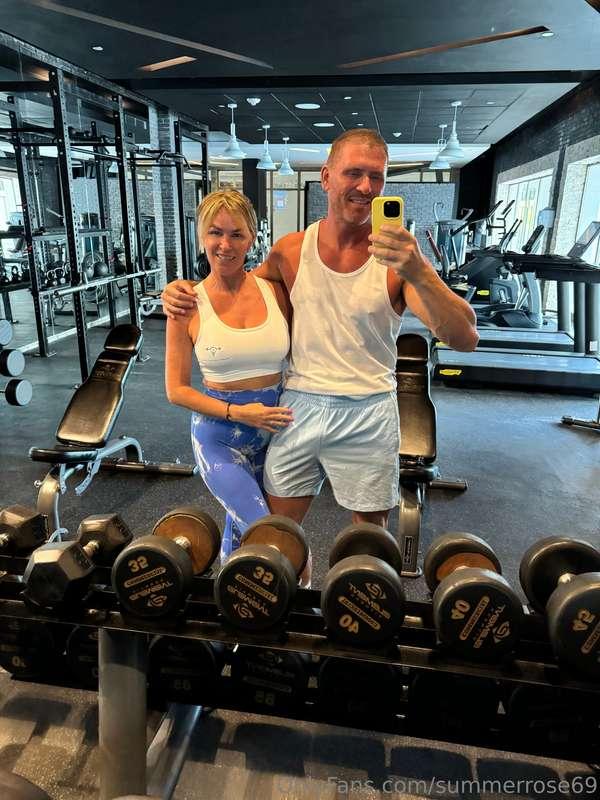 Just had a good workout with the hubby here are a few pics o..
