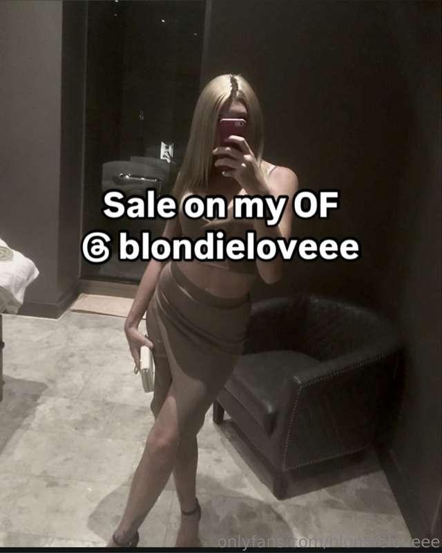 Hey check out my actual profileWww.onlyfans.com/blondielovee..