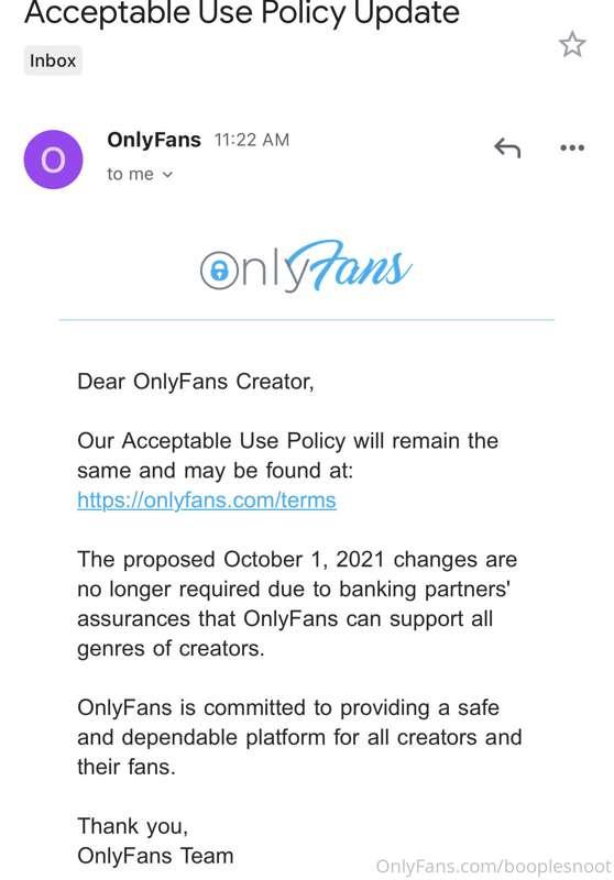 just received this email incase anyone wanted an update on t..