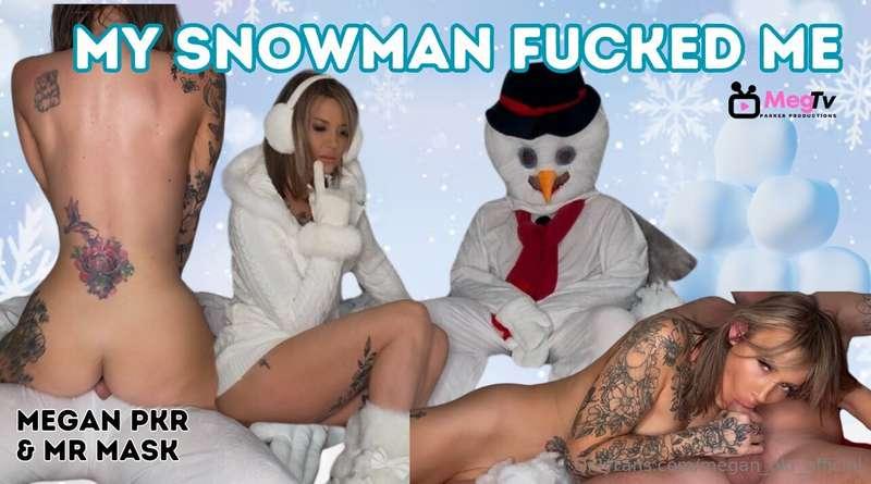 I made a snowman and he came to life. After moulding him a c..