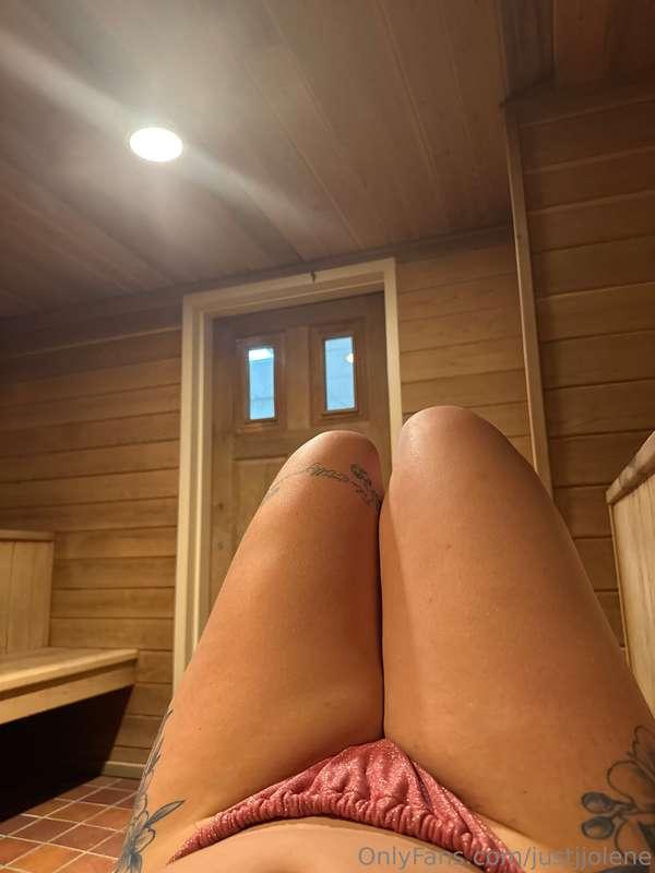 Sauna day 😍