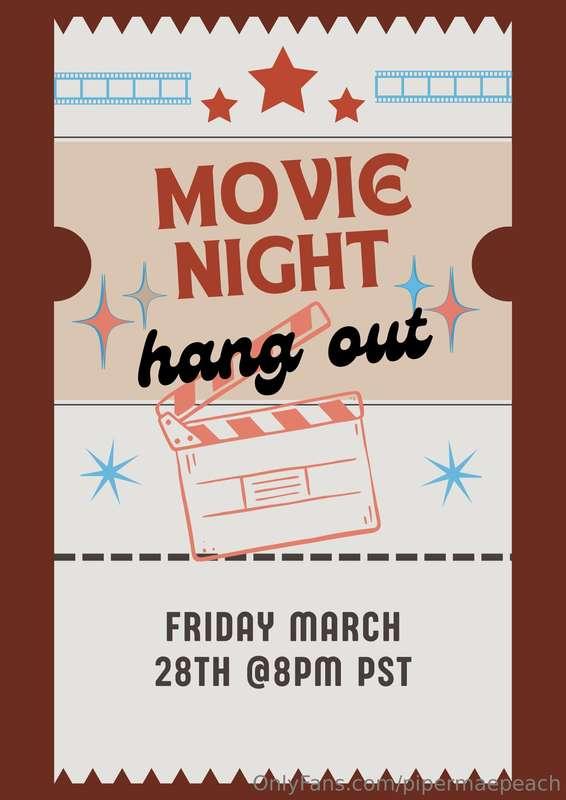 see you tomorrow night!!! 🥰