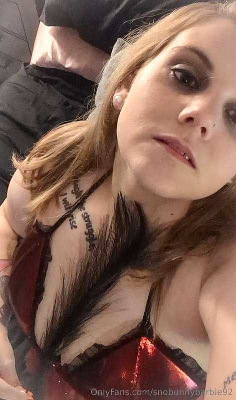 "Some girls are born to be nice, others are born to wear red..