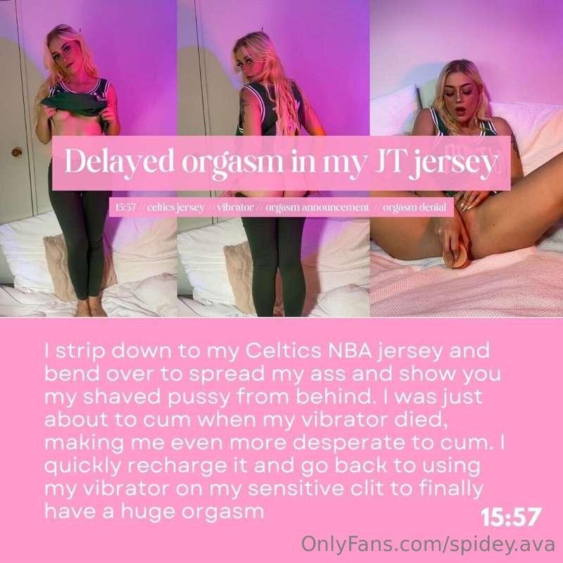 Here's another PPV for you! 💕  DM me "JT jersey" and I'll se..