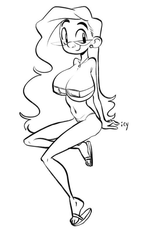 Petunia pinup [WIP]