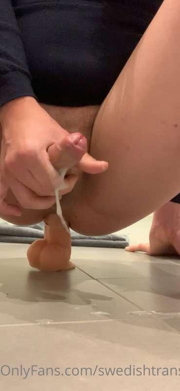 New video🤠💦 I decided to break in my new toy😍🤠 Do you see ho..