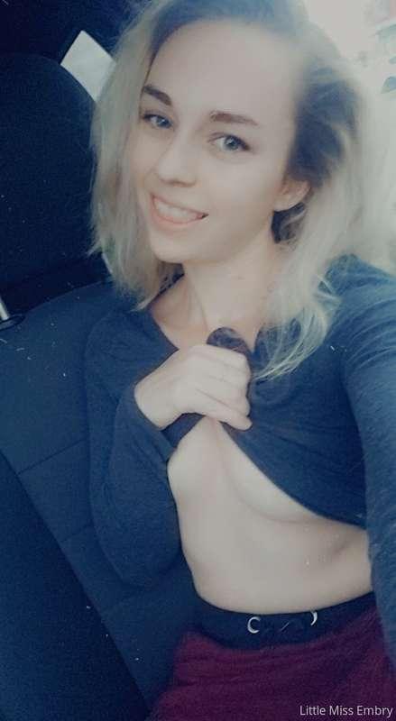 Happy Titty Tuesday! If we get some love for parking lot tit..