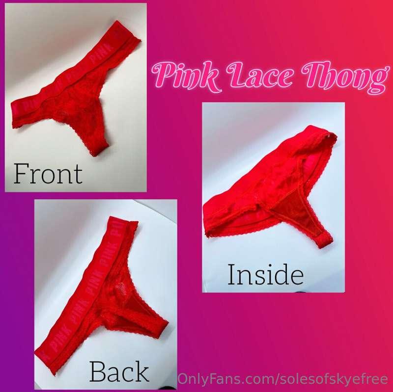 PANTIES FOR SALE! 
Each pair is a size small and are current..