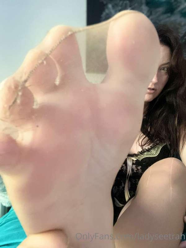 How about some nylon soles and toes first thing in the morni..