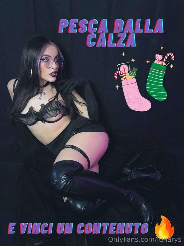 Pesca dalla calza della befana e scopri che contenuto hai vi..