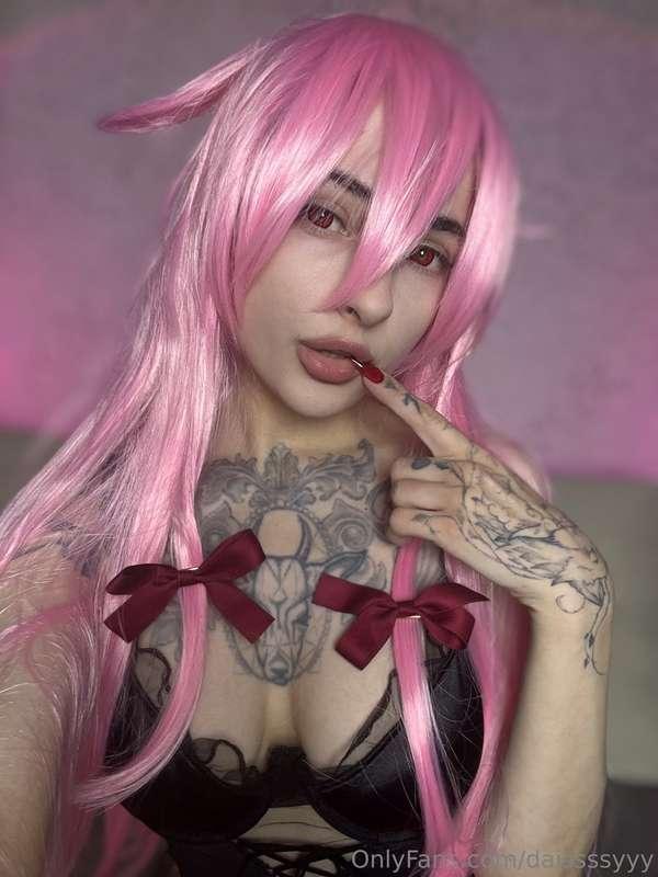 Guess who’s in her Yandere era? 💕🔪My first Yuno Gasai cospla..