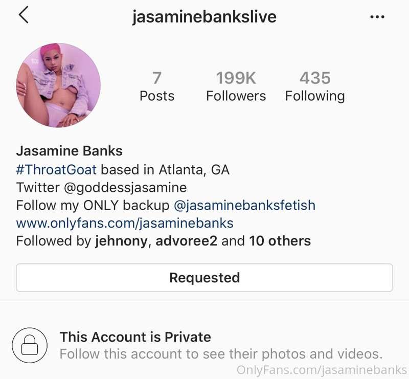 Please follow me on IG @jasaminebankslive and @jasaminebanks..