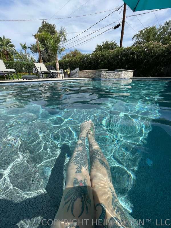 everybody needs a little NAKED pool time in this heat! how w..
