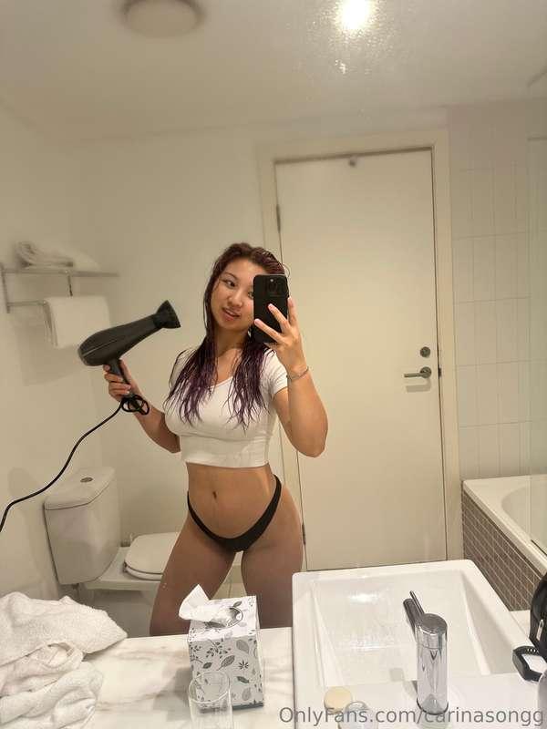 I had a shower 😜💕