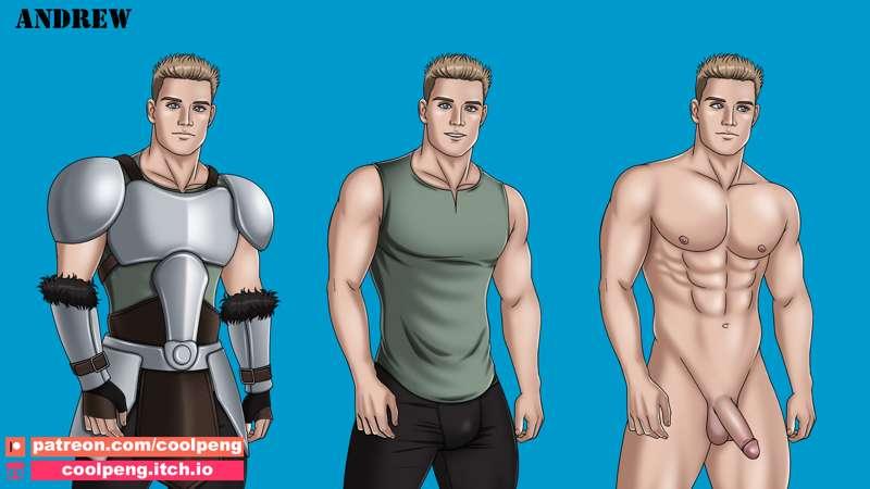 I Am a Wizard Character: Andrew Shirtless