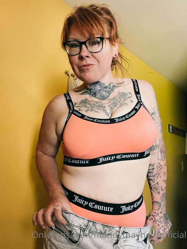 Help take my panties and bra off?