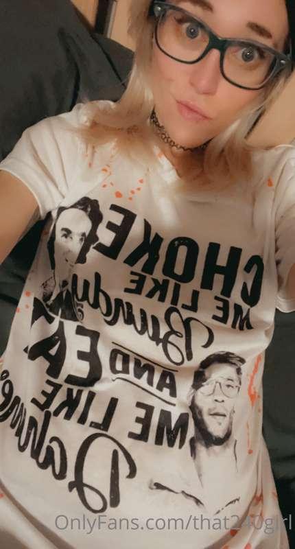 I love this shirt…