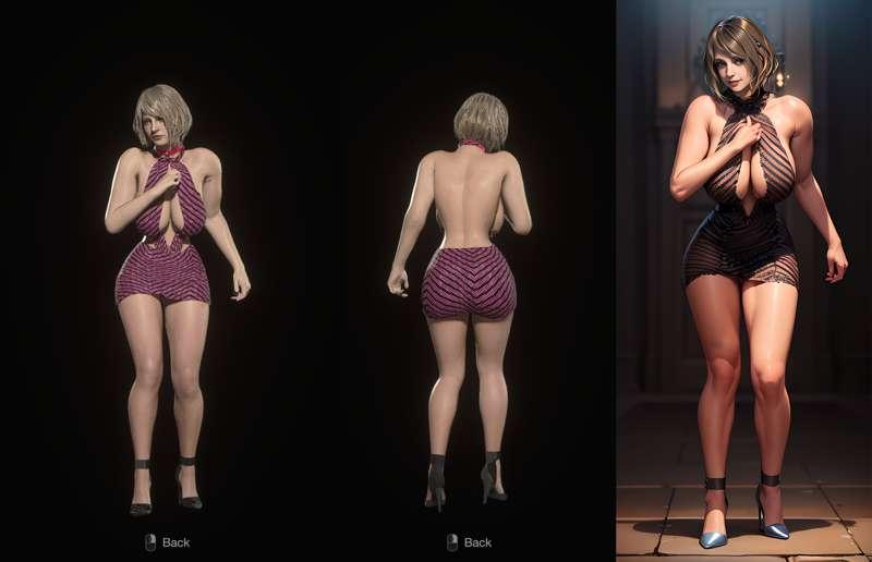 Ashley party lace outfit
