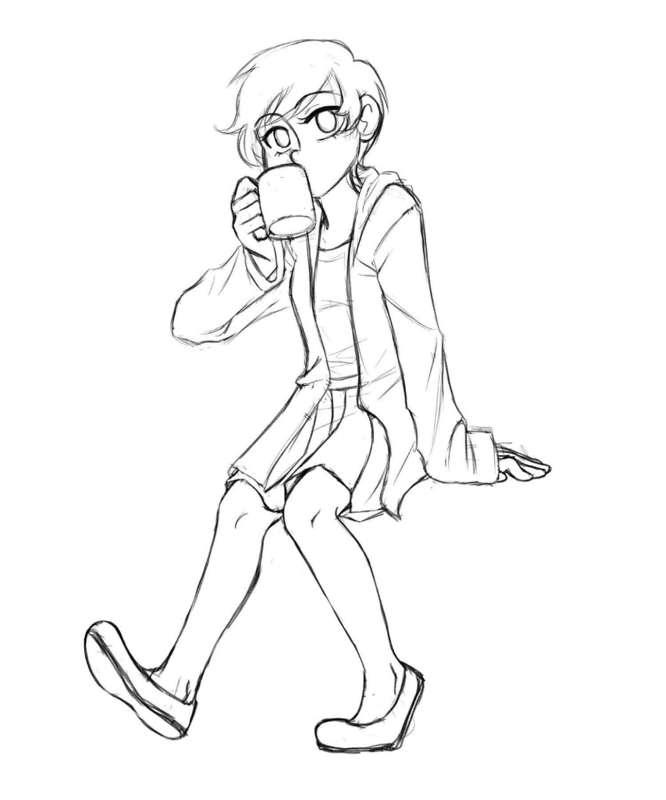 Twitter winner sketch