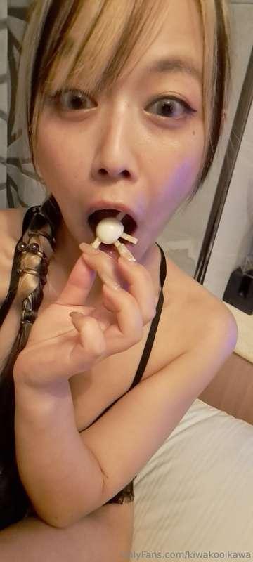I eat cheese and bananas in the shape of a person and swallo..