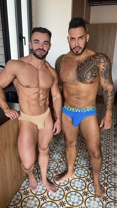 It’s double trouble 😈 coming soon! 
@viktorromxxx & @nichola..