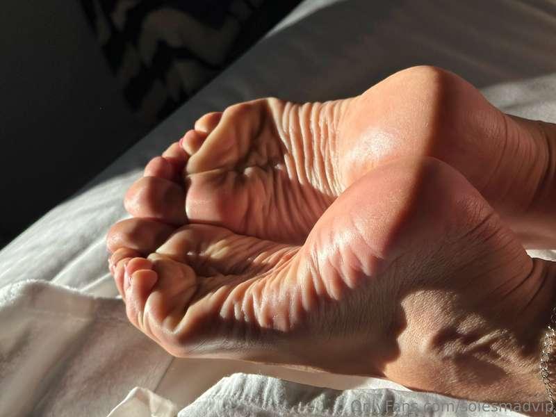 Why do you find my soles so amazing? Maybe their softness, t..