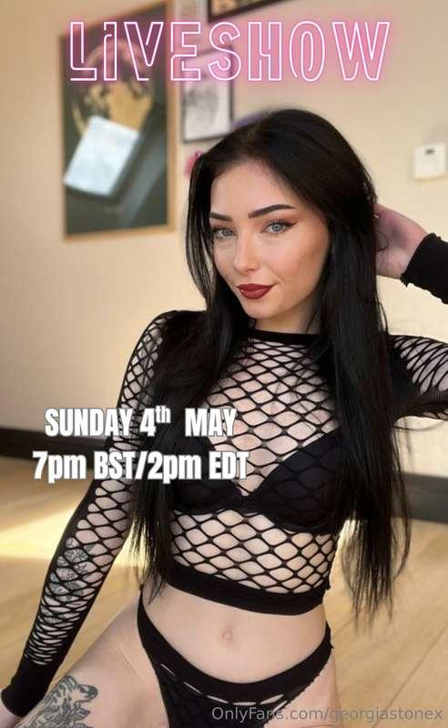 I’ll be going LIVE THIS SUNDAY!! It’s been a while since I’v..