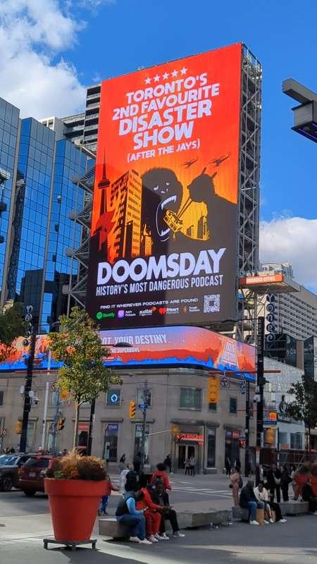 The little podcast with the big advertisement