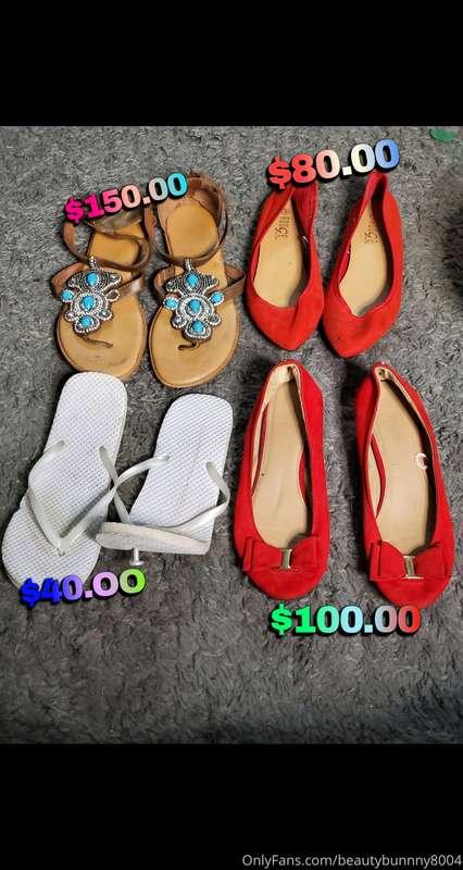 Hey shoe fans wanna buy a pair of my shoes well you're in lu..