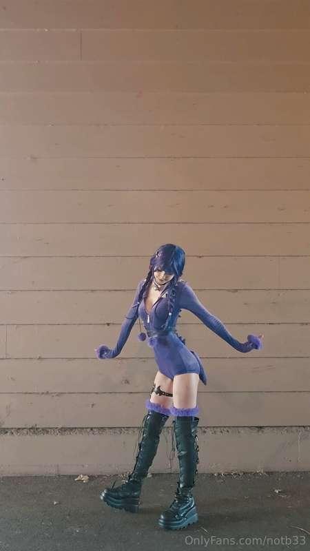 HEHEHE I DID GENGAR AGAINNNN 💜 I took lots of pictures and t..